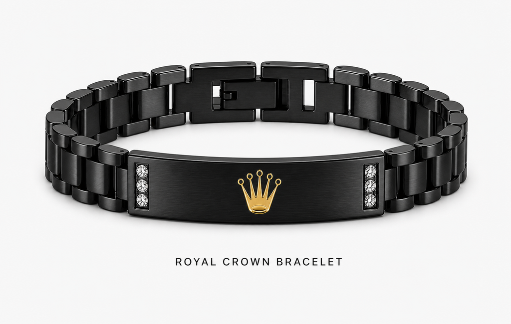 Luxury Stainless crown Steel Bracelet