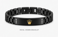 Luxury Stainless crown Steel Bracelet