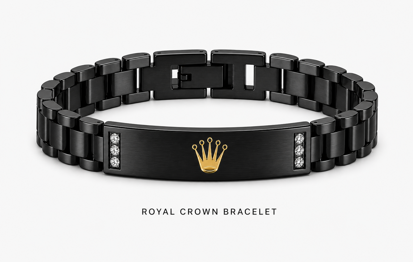 Luxury Stainless crown Steel Bracelet