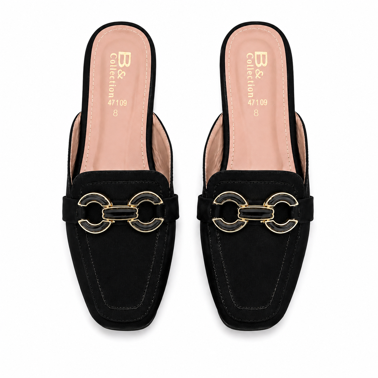 Burgundy Mule Sandals for Women  Stylish Slip-On Flats
