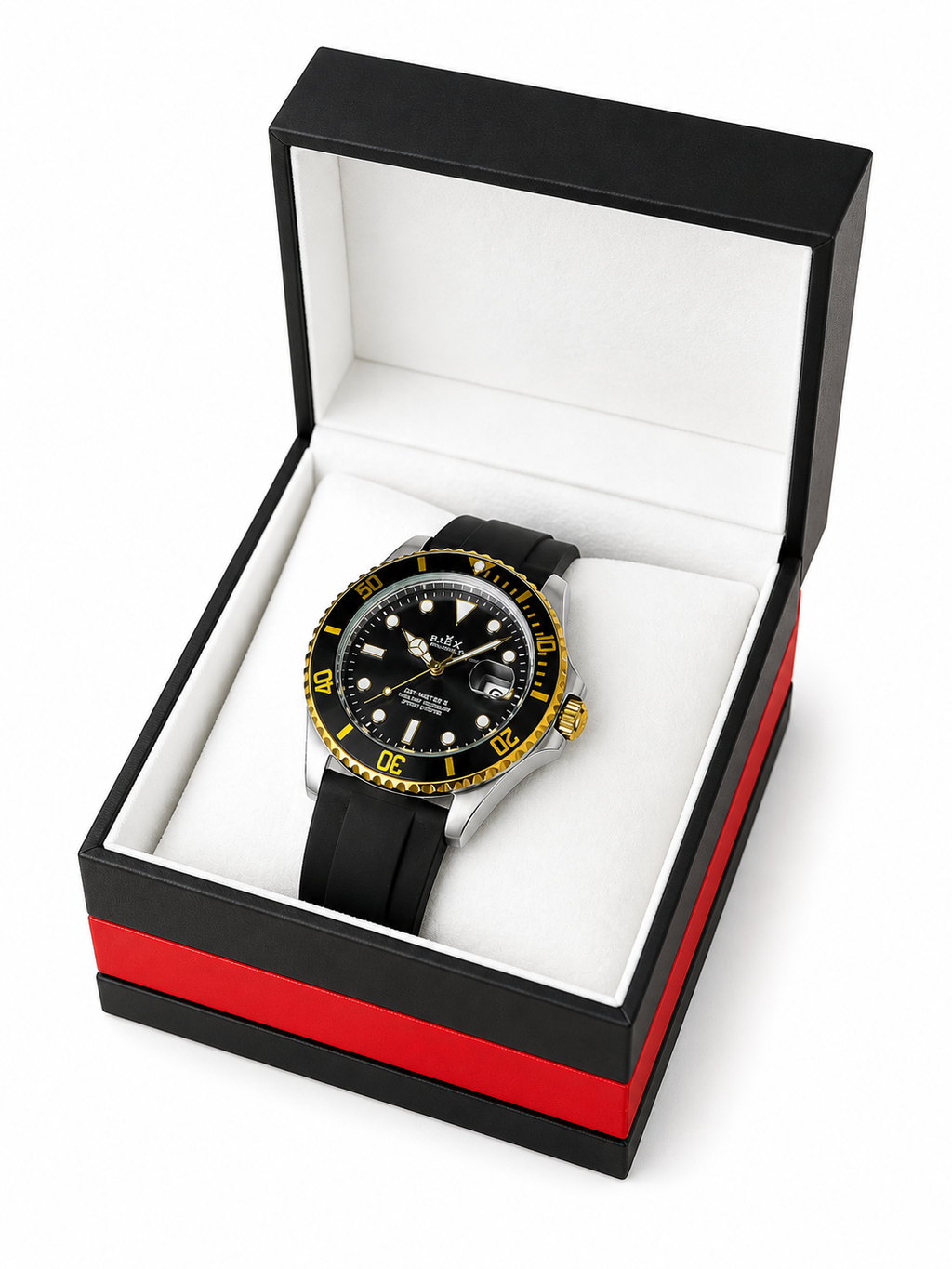 Gold Luxury Wrist Watch  Premium Stainless Steel, Sapphire Glass, Water Resistant Timepiece